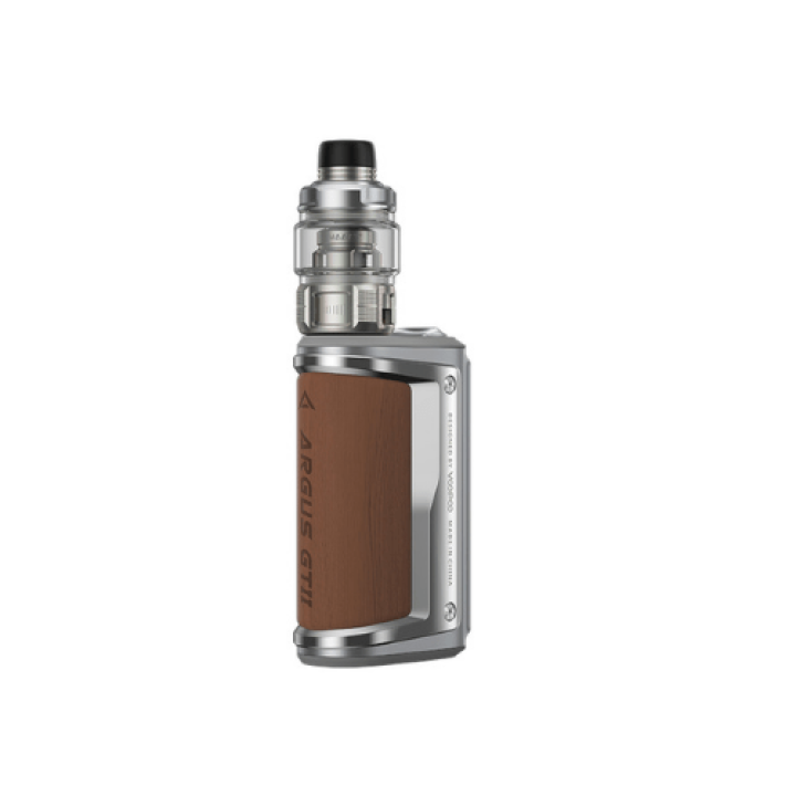 Kit Argus GT 2 Voopoo avec clearomiseur MAAT installé, vue de face