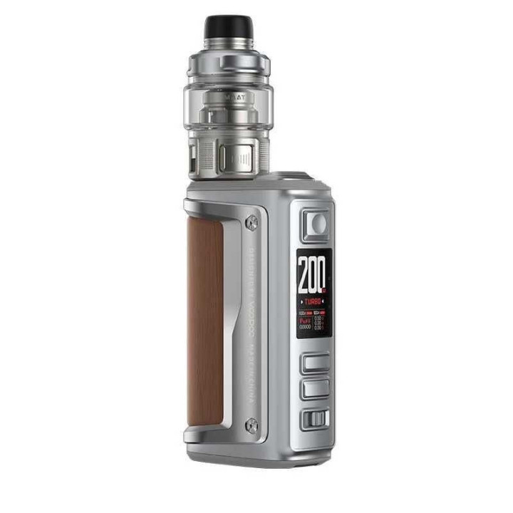 Kit Argus GT 2 Voopoo, écran affichant la puissance en mode Turbo