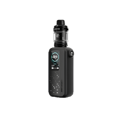 Kit Vinci Spark 220 Voopoo coloris Midnight Black, vue de face