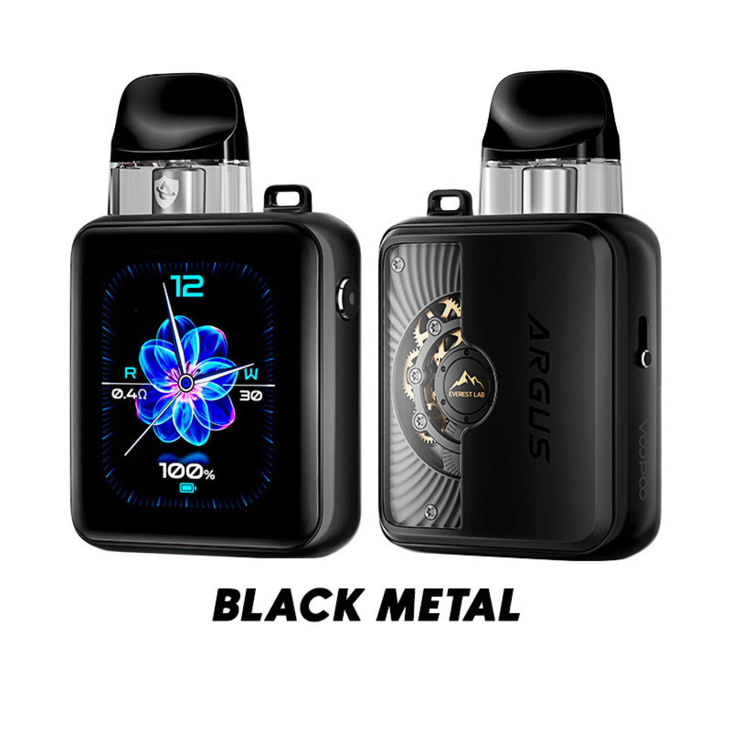 Kit Pod Argus P3 Voopoo coloris Black Metal, édition Black Metal Edition