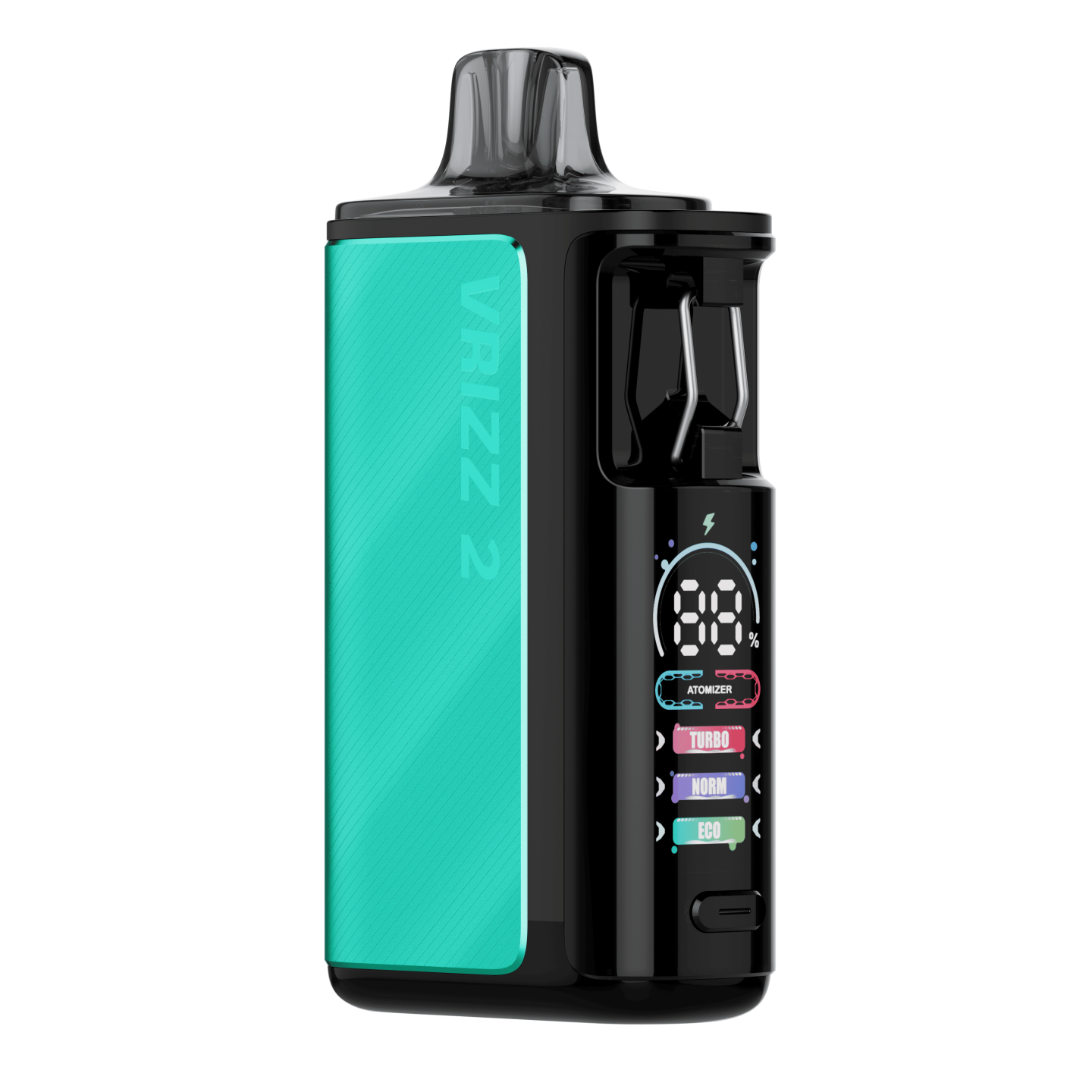 Kit Pod Vrizz 2 Voopoo coloris Azure, vue de face