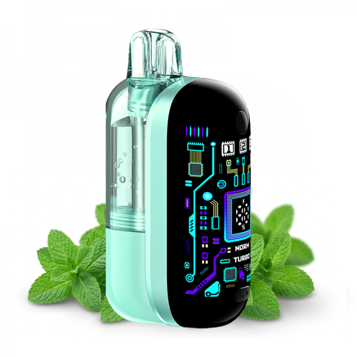 Puff Argus Flex 40K Voopoo saveur Mint, feuilles de menthe fraîche