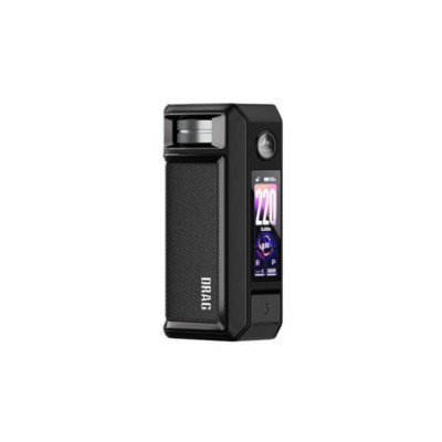 Box Drag 6 Voopoo coloris Black, vue de face