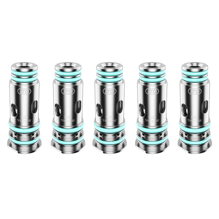 Résistance ITO V2 Voopoo 1.2 ohm, pack de 5 avec son emballage