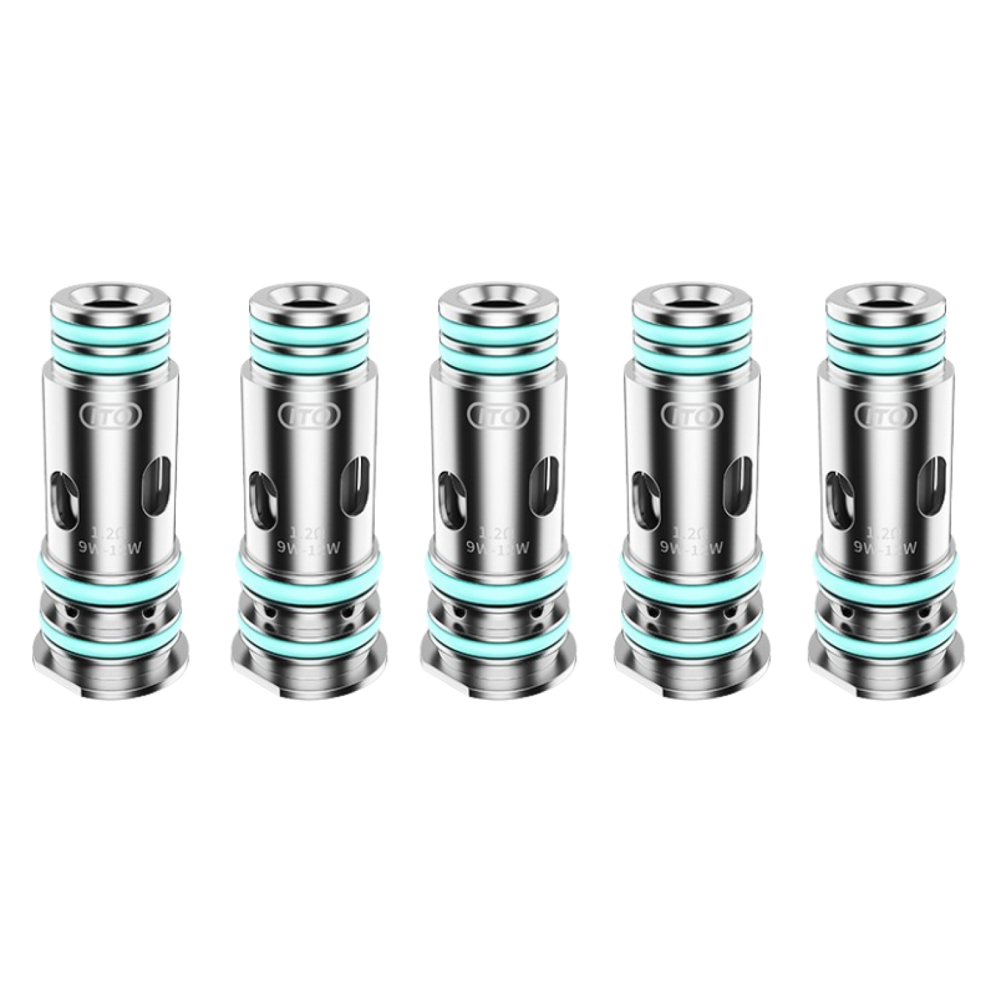 Résistance ITO V2 Voopoo 1.2 ohm, pack de 5 avec son emballage