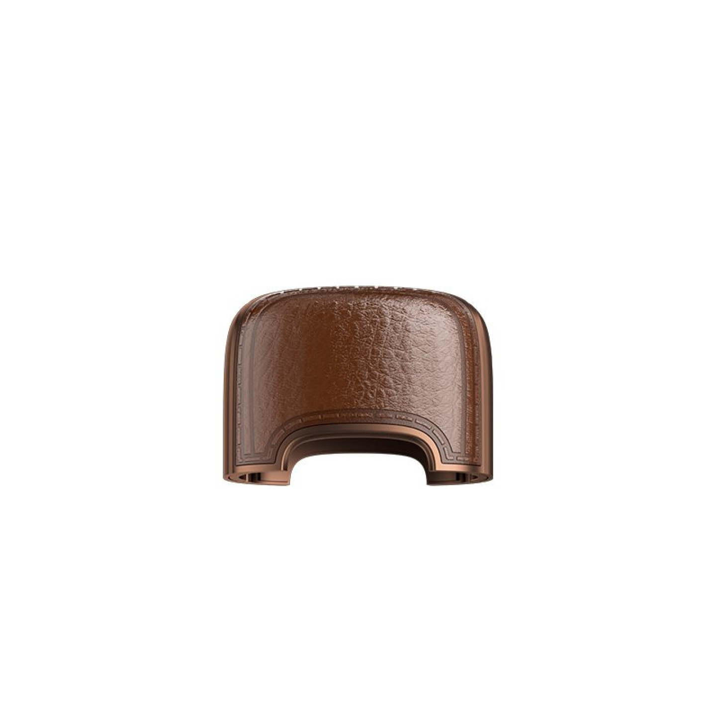 Capuchon VMate E2 Voopoo coloris Walnut Brown, vue de face