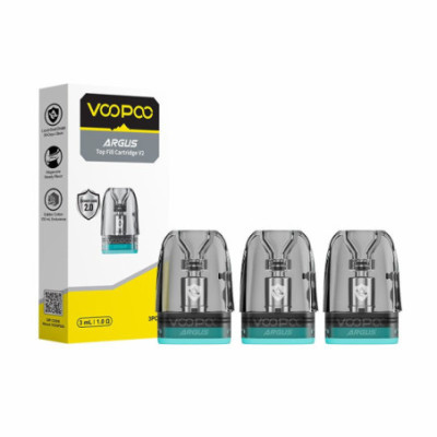 Cartouches Argus Top Fill V2 Voopoo 3 ml, vue de face