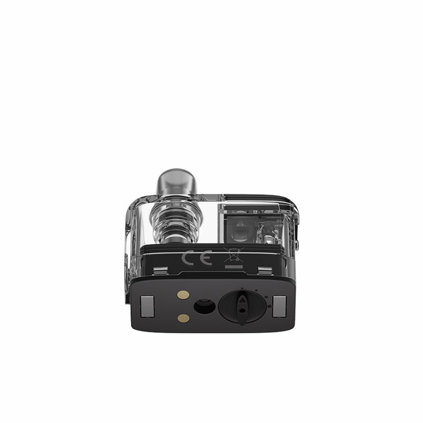 Cartouche Doric Go Voopoo, vue de dessous avec l'embout