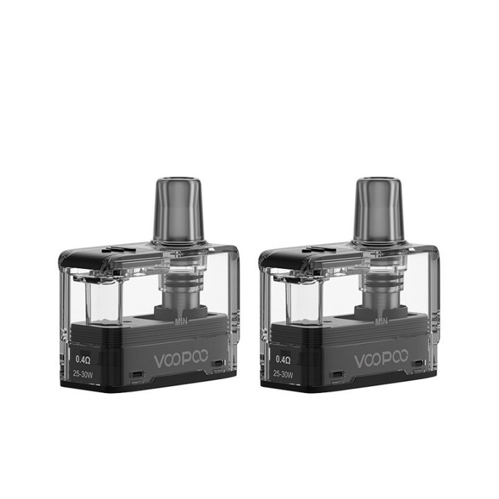 Cartouches Doric Go Voopoo 0.4 ohm, vue de face
