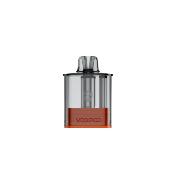 Cartouche Vrizz 2 Voopoo en gros plan, réservoir de 15 ml