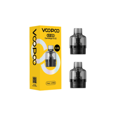 Cartouches PnP X DTL intégrée Voopoo 0.3 ohm, boîte et deux cartouches