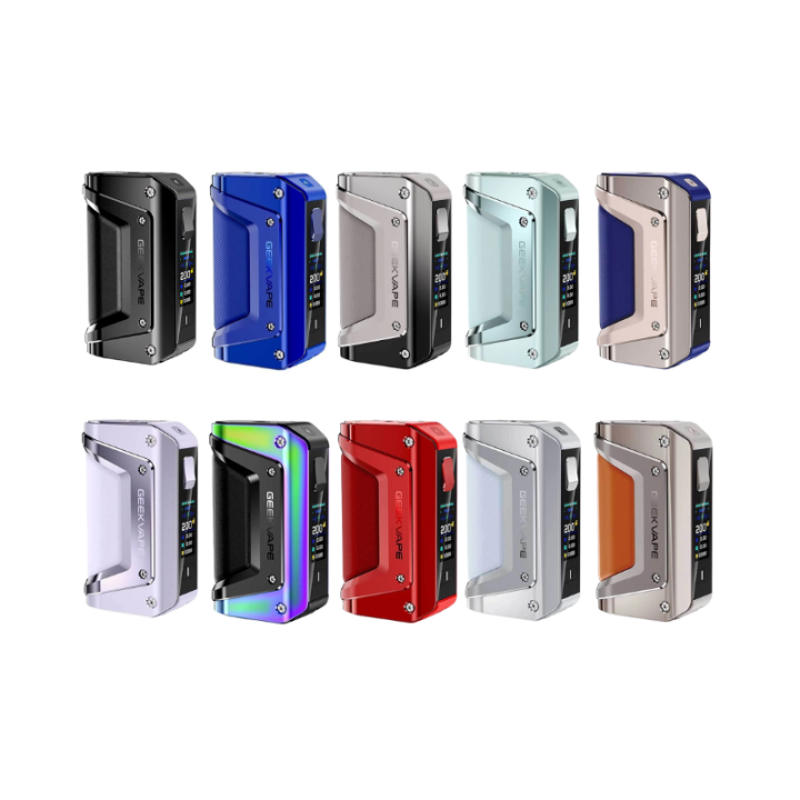 Les dix coloris de la box Aegis Legend 3 Geekvape