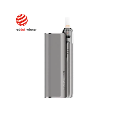 Kit Pod Wenax M Starter Geekvape coloris Carbon Gray, pod sur sa powerbank