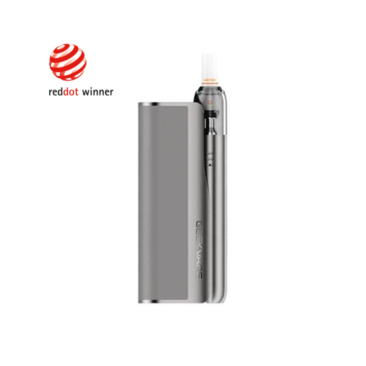 Kit Pod Wenax M Starter Geekvape coloris Carbon Gray, pod sur sa powerbank