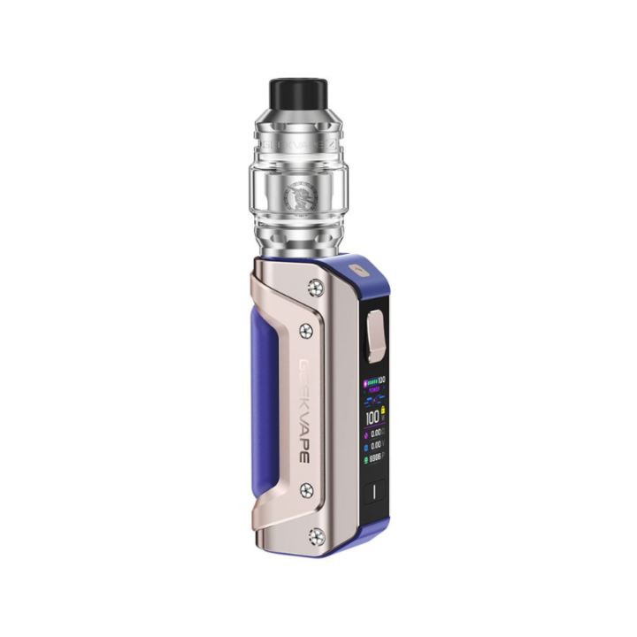 Kit Aegis Solo 3 Geekvape version accu 18650 coloris Golden Blue