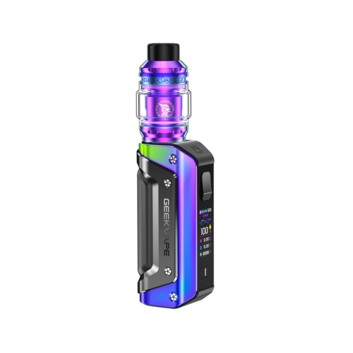 Kit Aegis Solo 3 Geekvape version accu 18650 coloris Rainbow