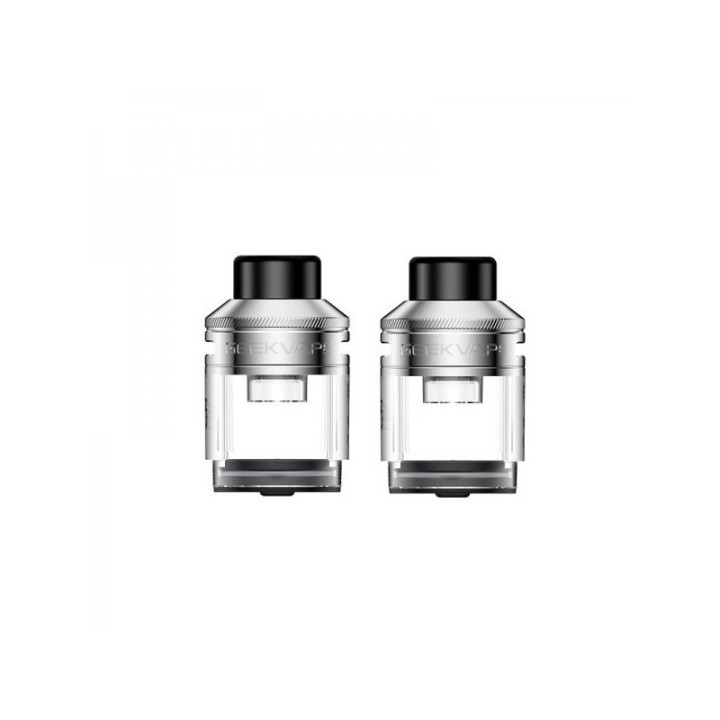 Cartouches vides Eteno E100 x2 Geekvape coloris Silver
