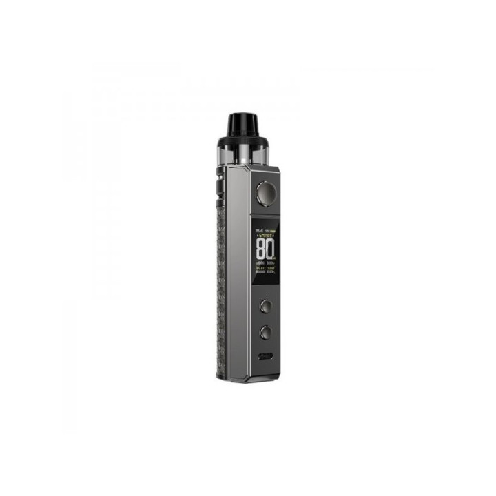 Kit Pod Drag H80S Voopoo coloris Gray Carbon Fiber
