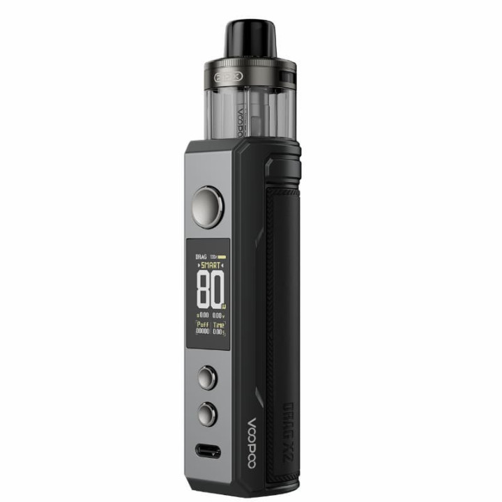 Kit Pod Drag X2 Voopoo coloris Gray Metal