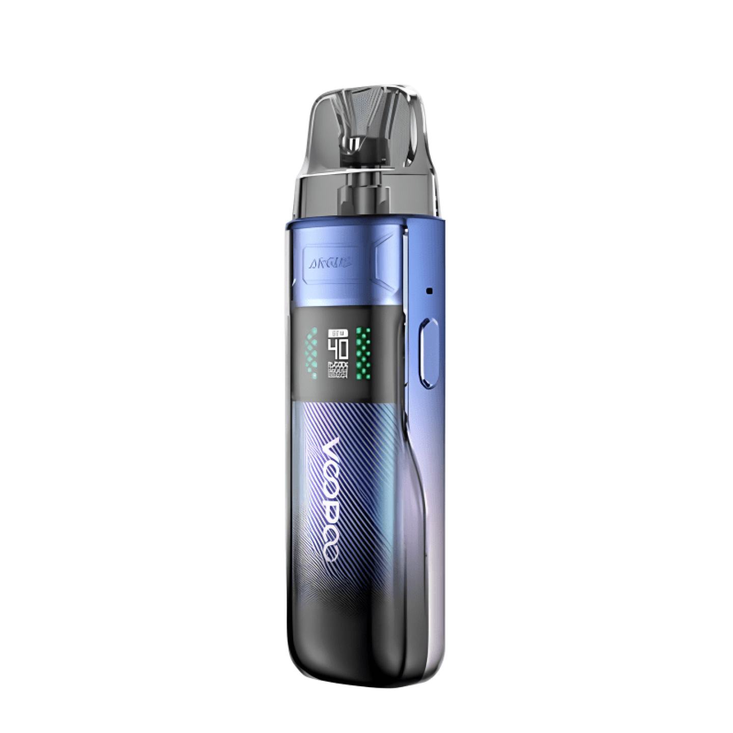 Kit Pod Argus E40 Voopoo coloris Starlight Purple, vue de face