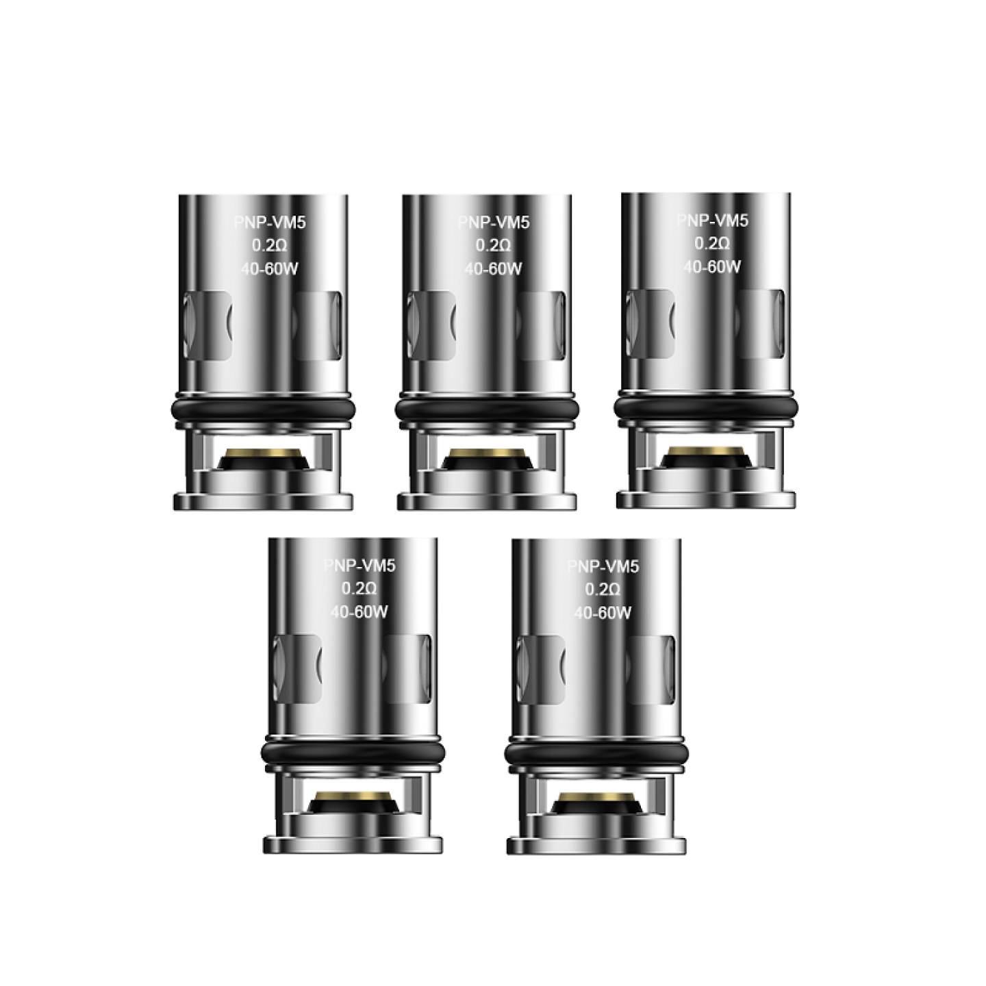 Résistance PnP Voopoo VM5 0.2 ohm, gros plan