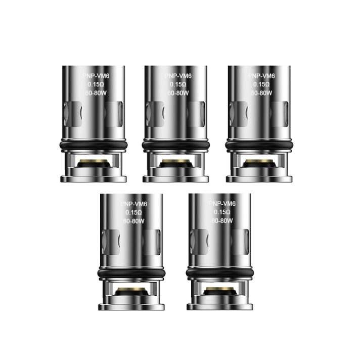 Résistance PnP Voopoo VM6 0.15 ohm, gros plan