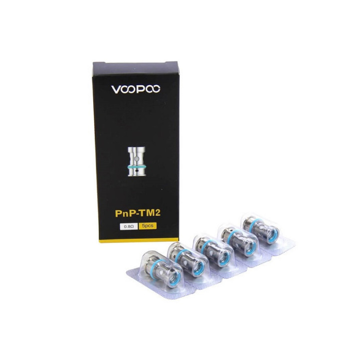 Résistance PnP Voopoo TM2 0.8 ohm, pack de 5