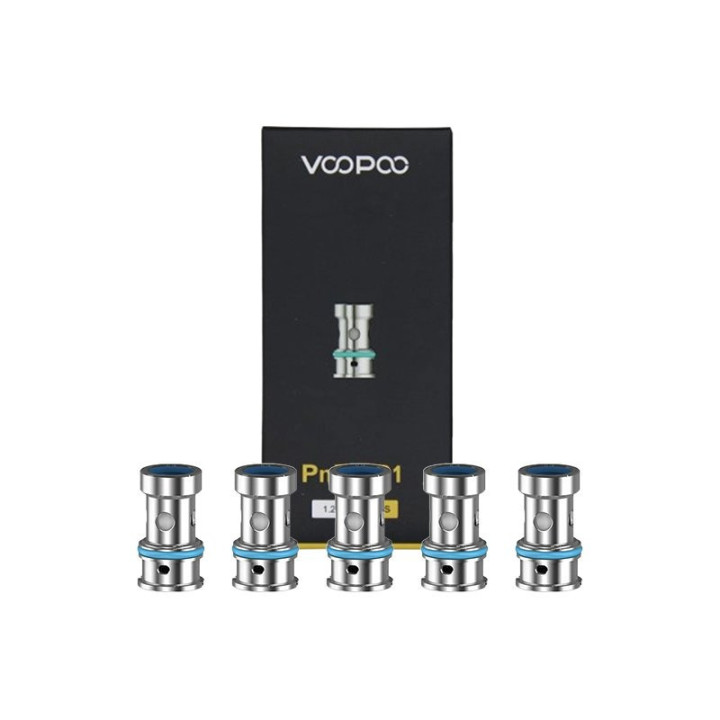 Résistance PnP Voopoo TR1 1.2 ohm, pack de 5 avec son emballage