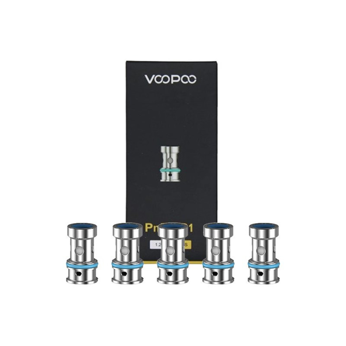 Résistance PnP Voopoo TR1 1.2 ohm, pack de 5 avec son emballage