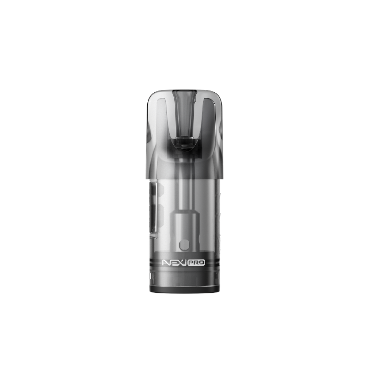 Cartouche Nexi Pro Aspire transparente, vue de face