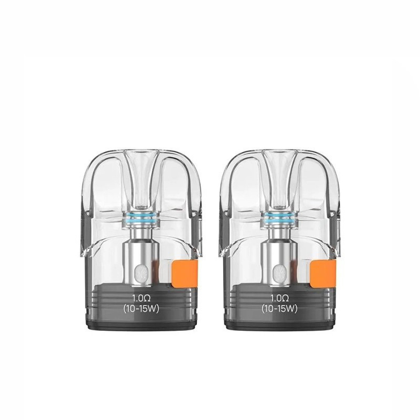 Deux cartouches Pixo Aspire 1 ohm, vue de face