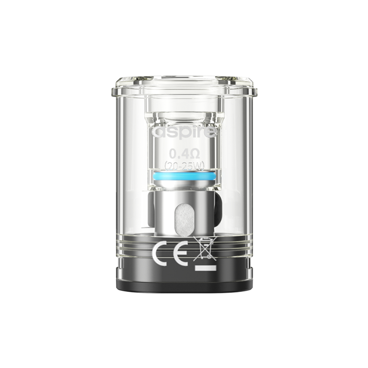 Cartouche Magnum Aspire 0.4 ohm, marquage de la valeur sur la résistance