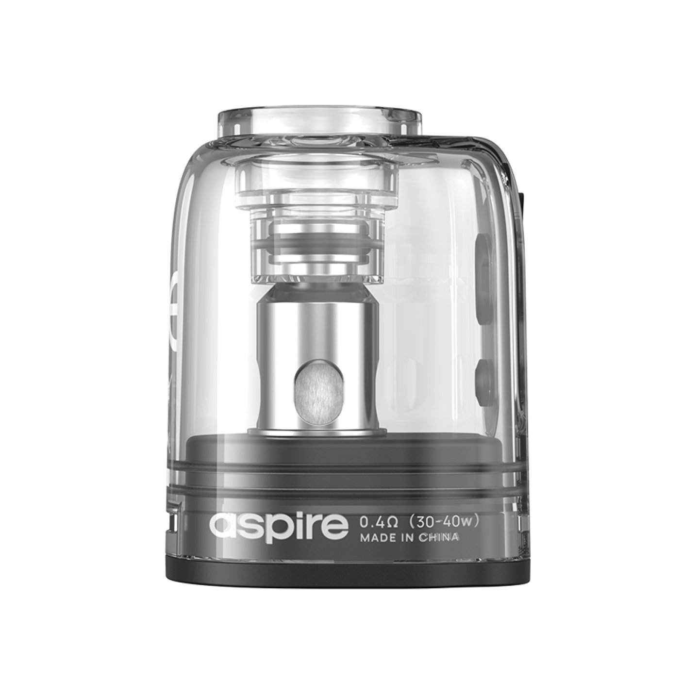 Cartouche Fluffi Pro Aspire 0.4 ohm, plage de 30 à 40 W marquée sur la base