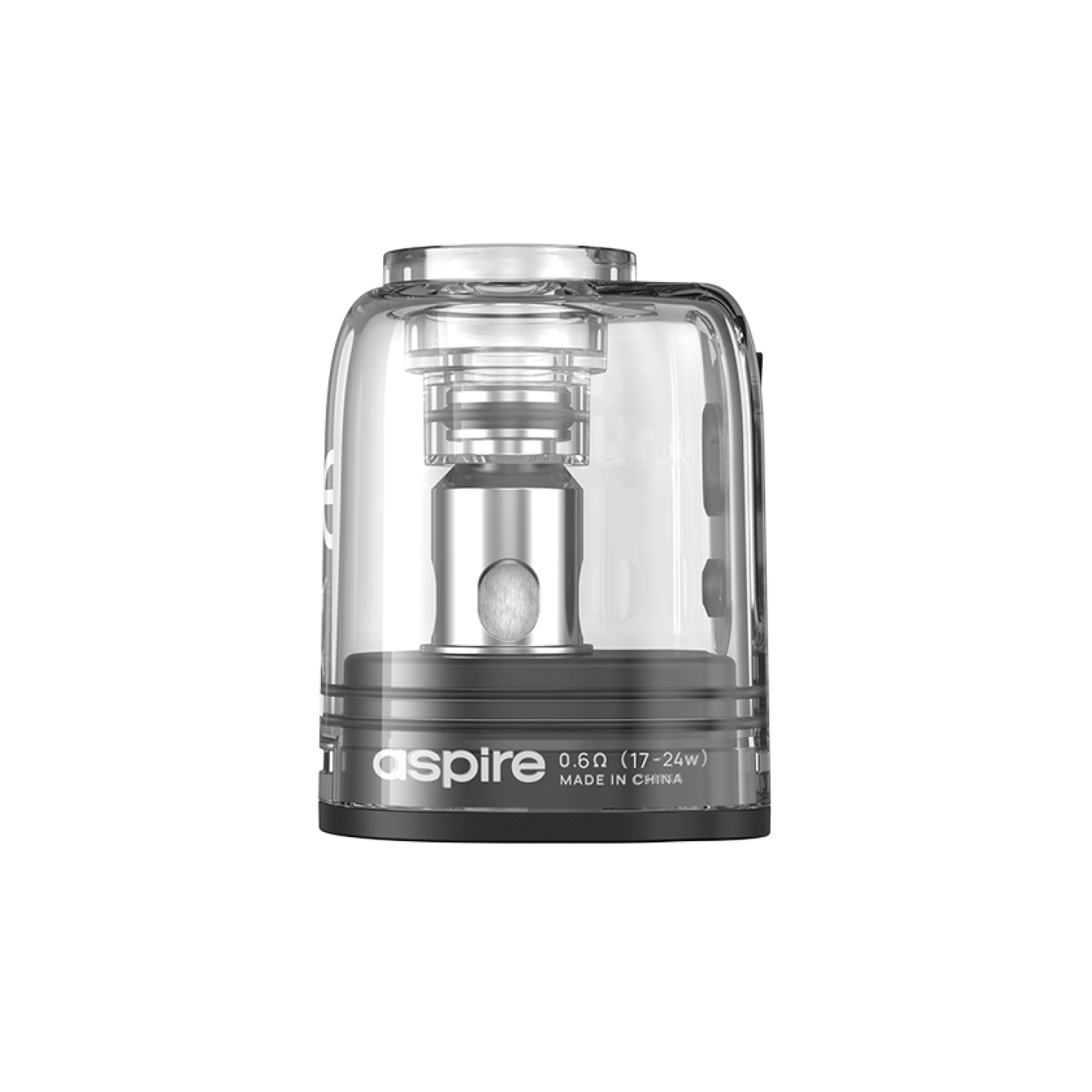 Cartouche Fluffi Pro Aspire Dual Mesh 0.6 ohm, plage de 17 à 24 W marquée sur la base