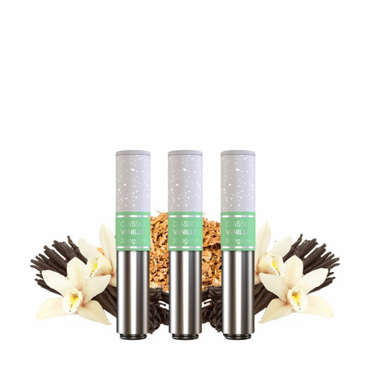 Cartouches Nexi One Aspire saveur Classic Vanille avec gousses de vanille