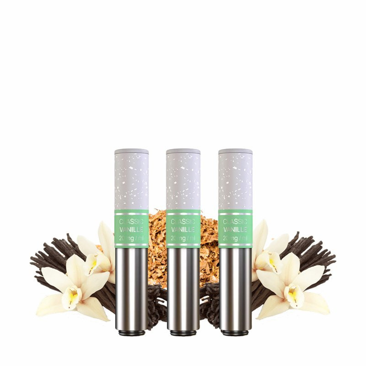Cartouches Nexi One Aspire saveur Classic Vanille avec gousses de vanille