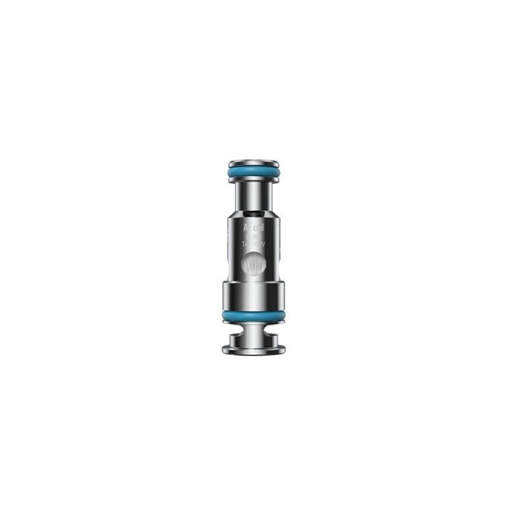 Résistance AF Mesh Aspire 0.8 ohm en gros plan, gravure 14-16 W
