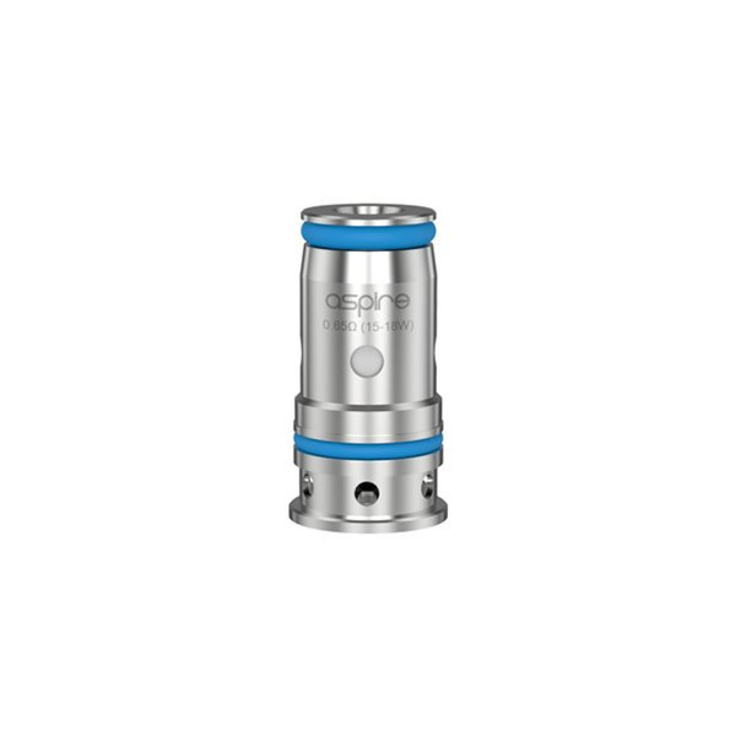 Résistance AVP Pro Aspire 0.65 ohm en gros plan, gravure 15-18 W