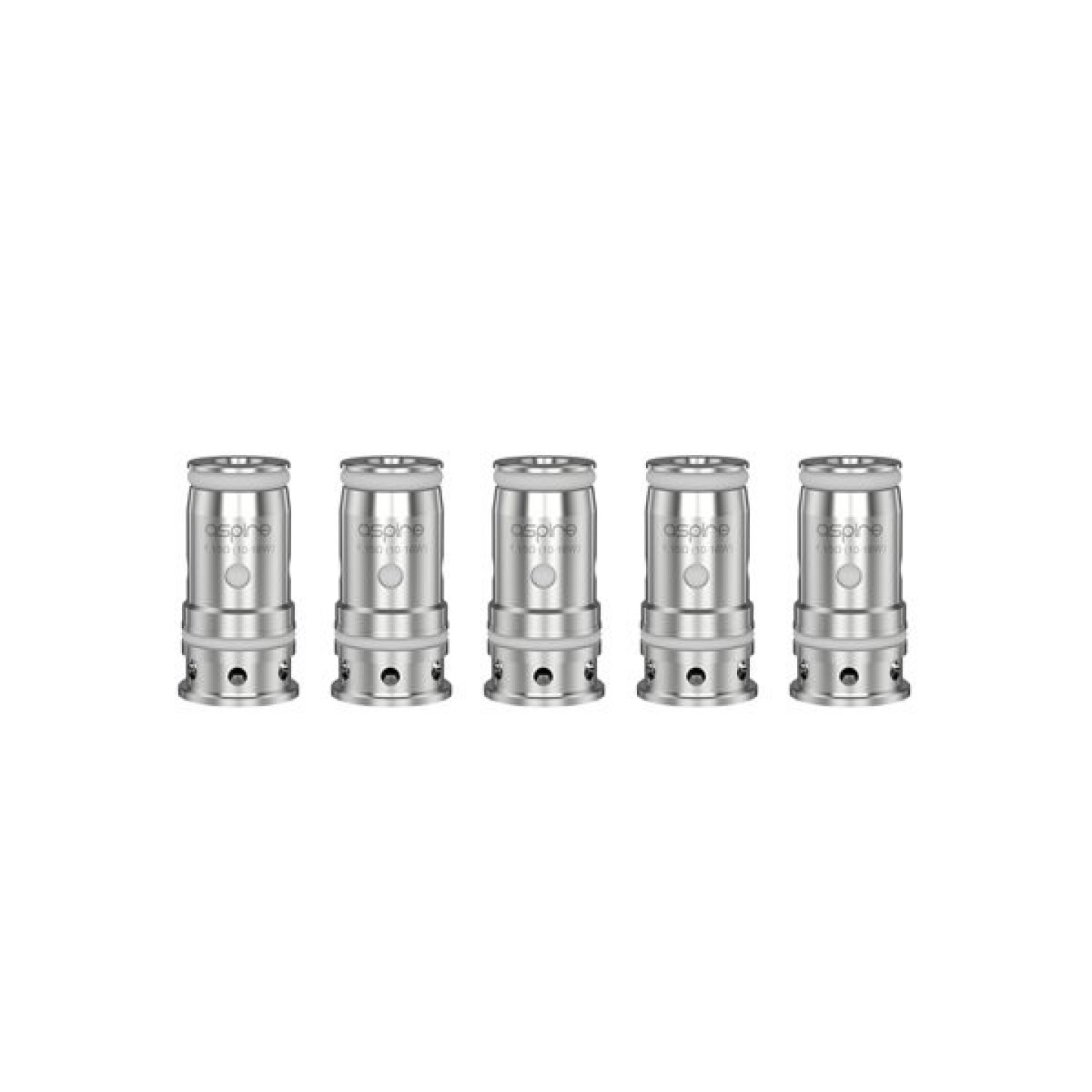 Cinq résistances AVP Pro Aspire 1.15 ohm alignées