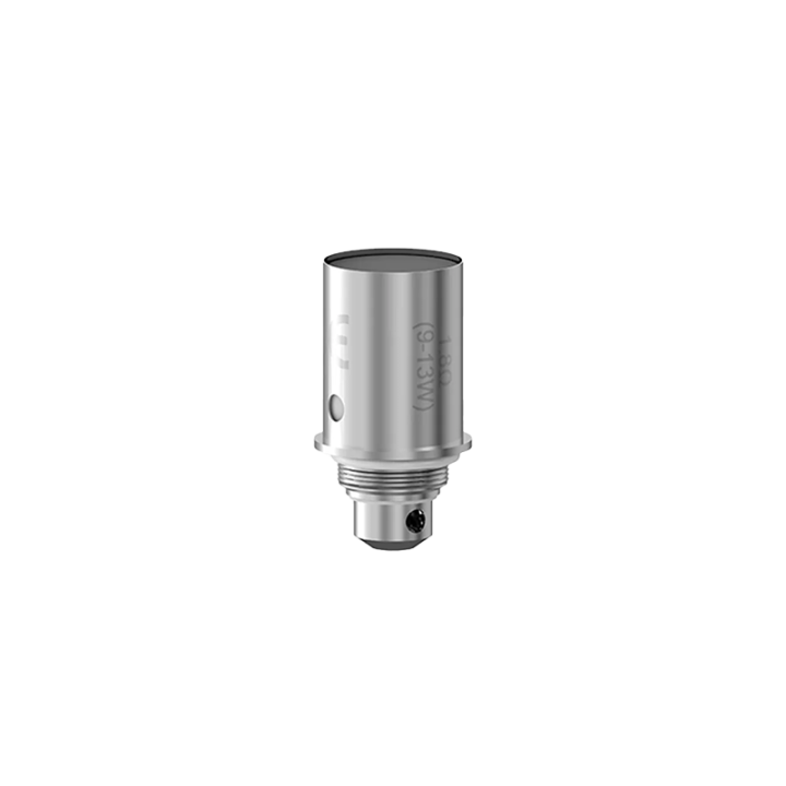 Résistance BVC Aspire gravée 1.8 ohm, 9 à 13 W, vue de face