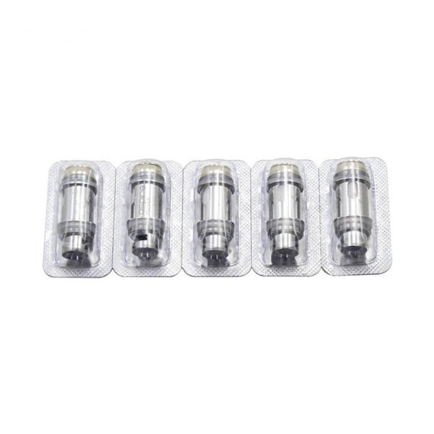 Résistances PockeX Aspire dans leur blister de cinq