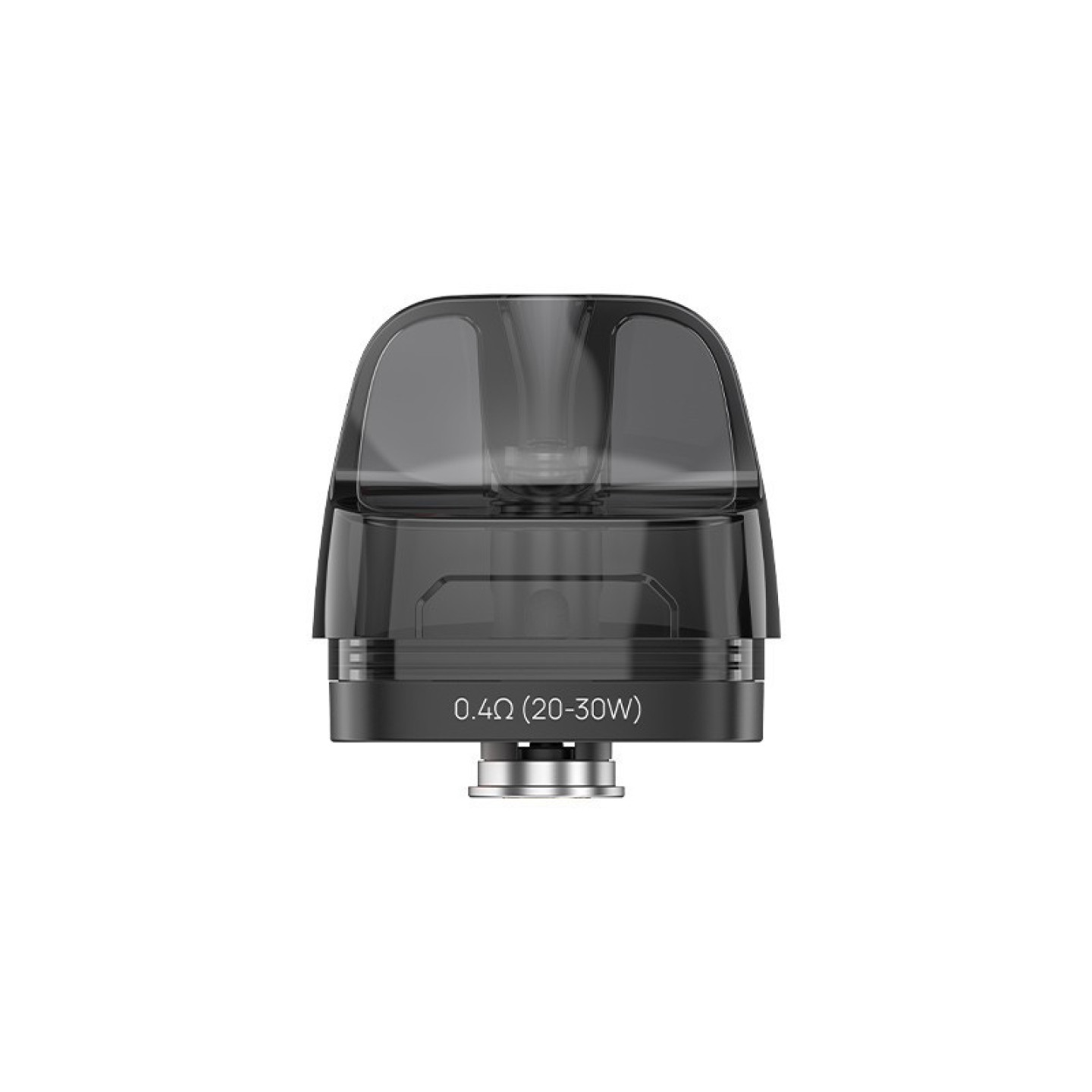 Cartouche Veynom Air Aspire noire à résistance intégrée 0.4 ohm, vue de face