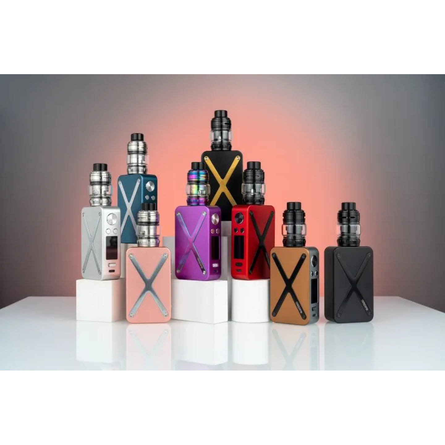 Kits Revolto Aspire de plusieurs coloris en situation