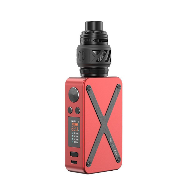 Kit Revolto Aspire coloris Red Black