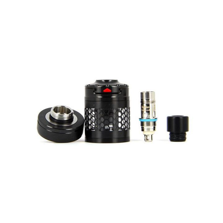 Nautilus 3S Aspire démonté : base, réservoir, résistance et drip tip