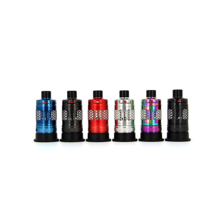 Les six coloris du clearomiseur Nautilus 3S Aspire côte à côte