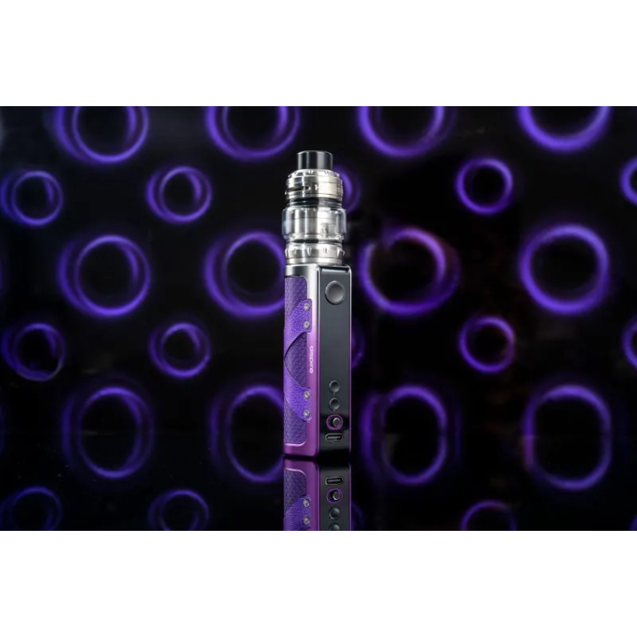 Kit Huracan EX violet debout, vue de trois quarts côté écran