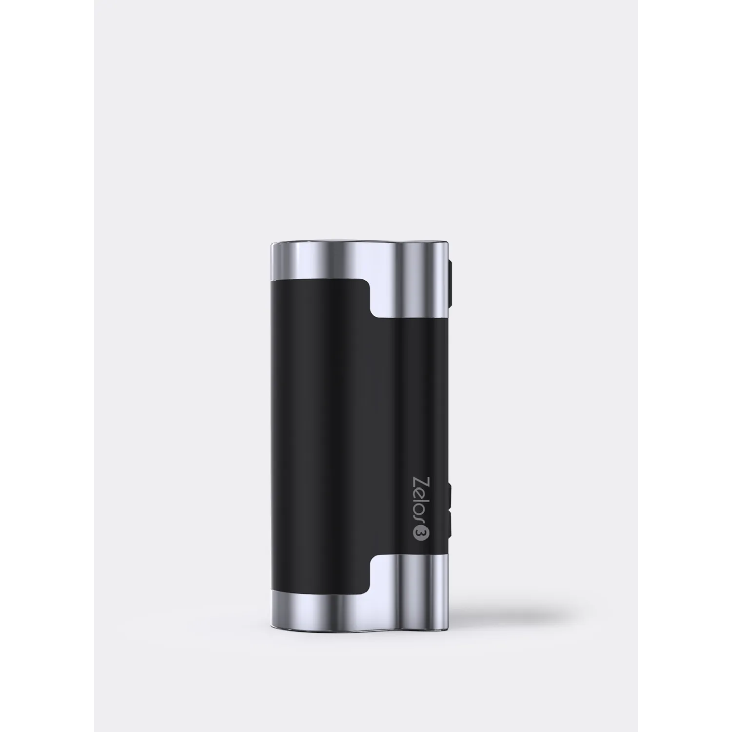 Box Zelos 3 Aspire Black vue de côté avec le logo Zelos