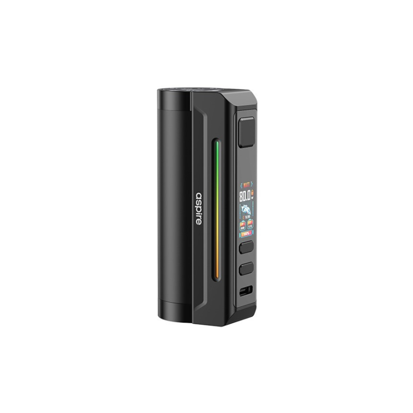 Box Zelos X80 Aspire coloris Full Black