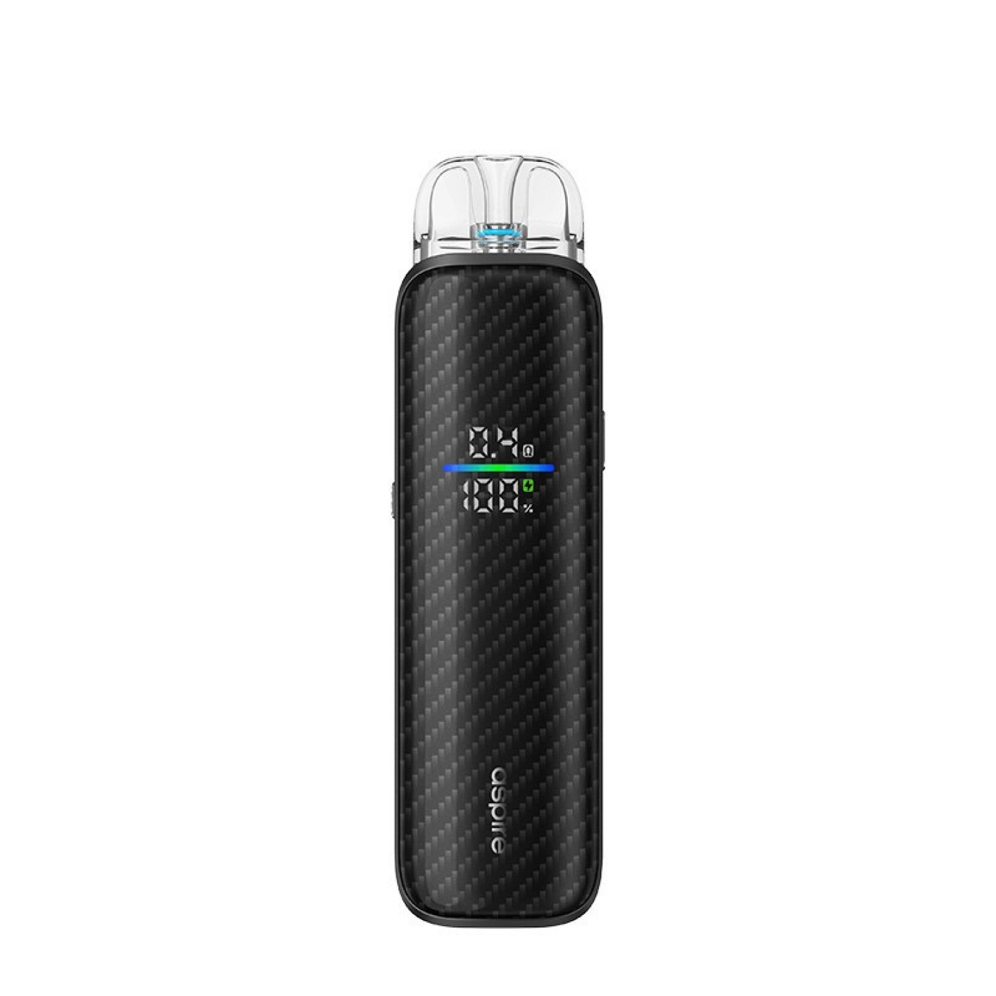 Kit Pod Pixo Max Aspire coloris Carbon Black, vue de face